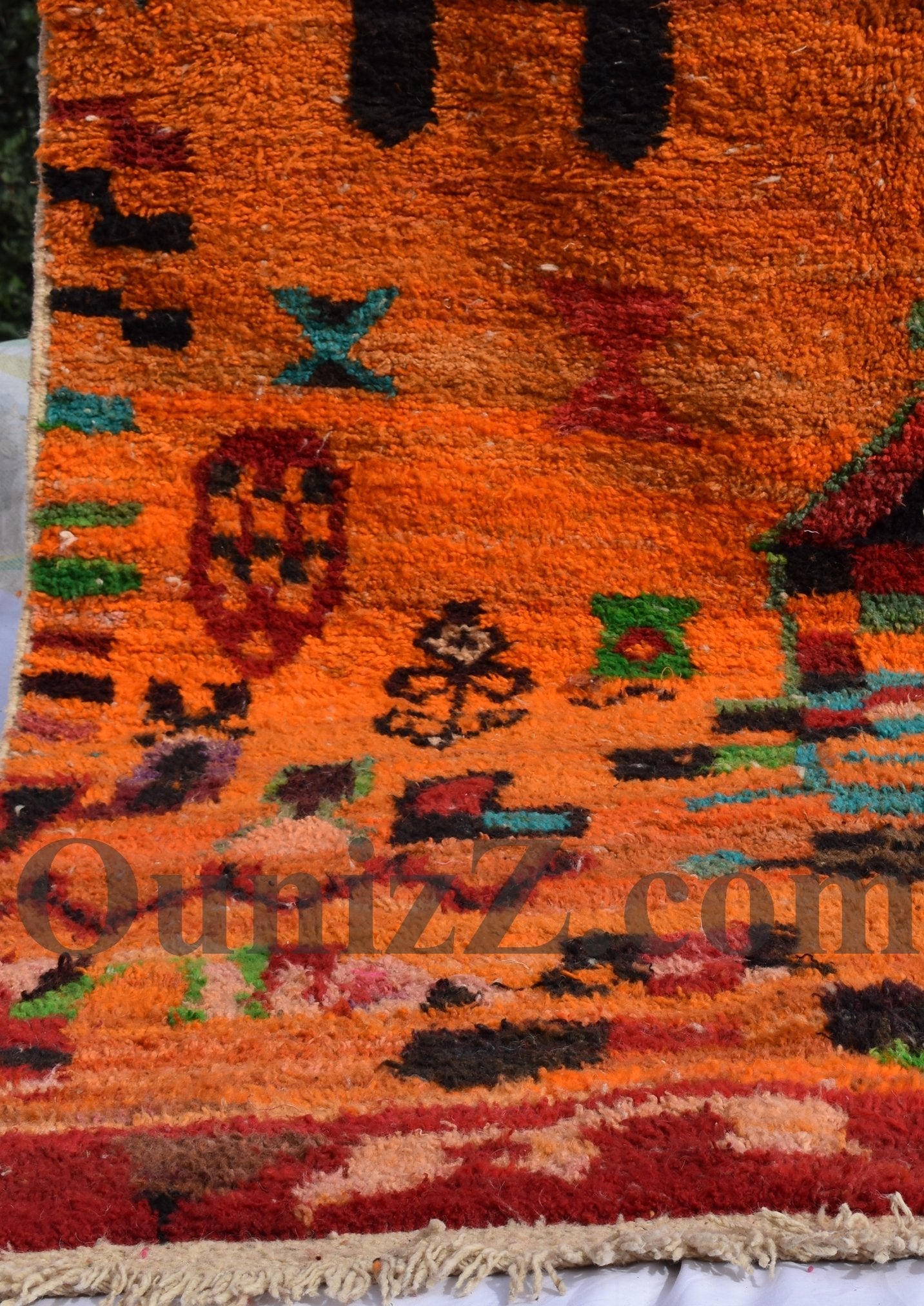 LIMOUTE | Boujaad Rug | 100% wool handmade in Morocco - OunizZ