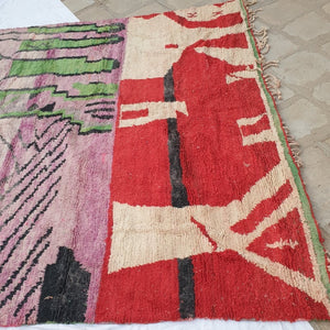 LOUIKA | Boujaad Rug 13x9 Ft 4x3 M | 100% wool handmade in Morocco - OunizZ