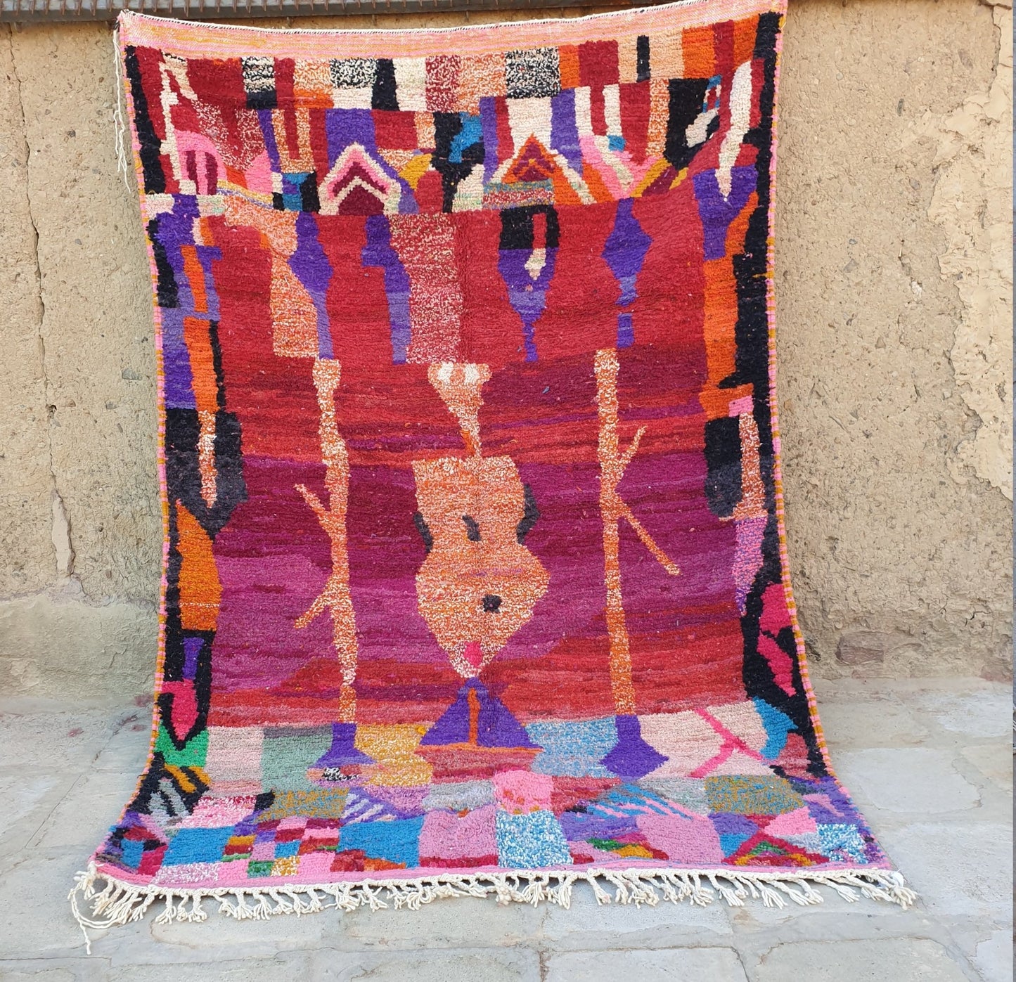 LUMSI | Boujaad Rug | 100% wool handmade in Morocco - OunizZ