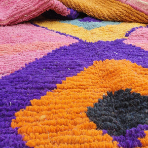 LYMA | 9'7x6'7 Ft | 3x2 m | Moroccan Colorful Rug | 100% wool handmade - OunizZ