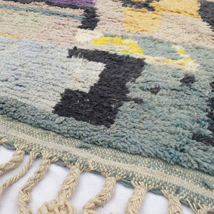 Maacha - MOROCCAN RUG BOUJAAD | Moroccan Berber Rug | Colorful Rug Moroccan Carpet | Authentic Handmade Berber Bedroom Rugs | 9'84x6'56 Ft | 300x200 cm - OunizZ