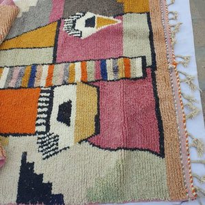 MADMAN | 9'7x6'8 Ft | 295x208 cm | Moroccan Colorful Rug | 100% wool handmade - OunizZ