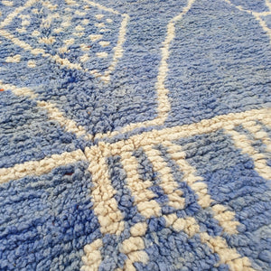 Makama - MOROCCAN RUG BOUJAAD | Moroccan Berber Rug | Colorful Rug Moroccan Carpet | Authentic Handmade Berber Bedroom Rugs | 9'84x6'76 Ft | 300x206 cm - OunizZ
