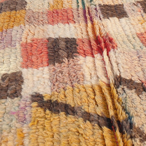 Mamkesh | MOROCCAN RUG BOUJAD | Moroccan Berber Rug | Colorful Rug Moroccan Carpet | Authentic Handmade Berber Living room Rugs | 13'25x9'05 Ft | 404x276 cm - OunizZ