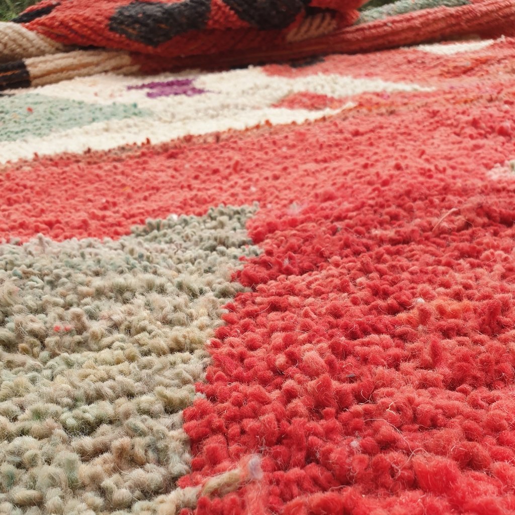 MANISMA | 10x6'5 Ft | 3x2 m | Moroccan Colorful Rug | 100% wool handmade - OunizZ