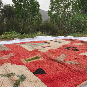MANISMA | 10x6'5 Ft | 3x2 m | Moroccan Colorful Rug | 100% wool handmade - OunizZ