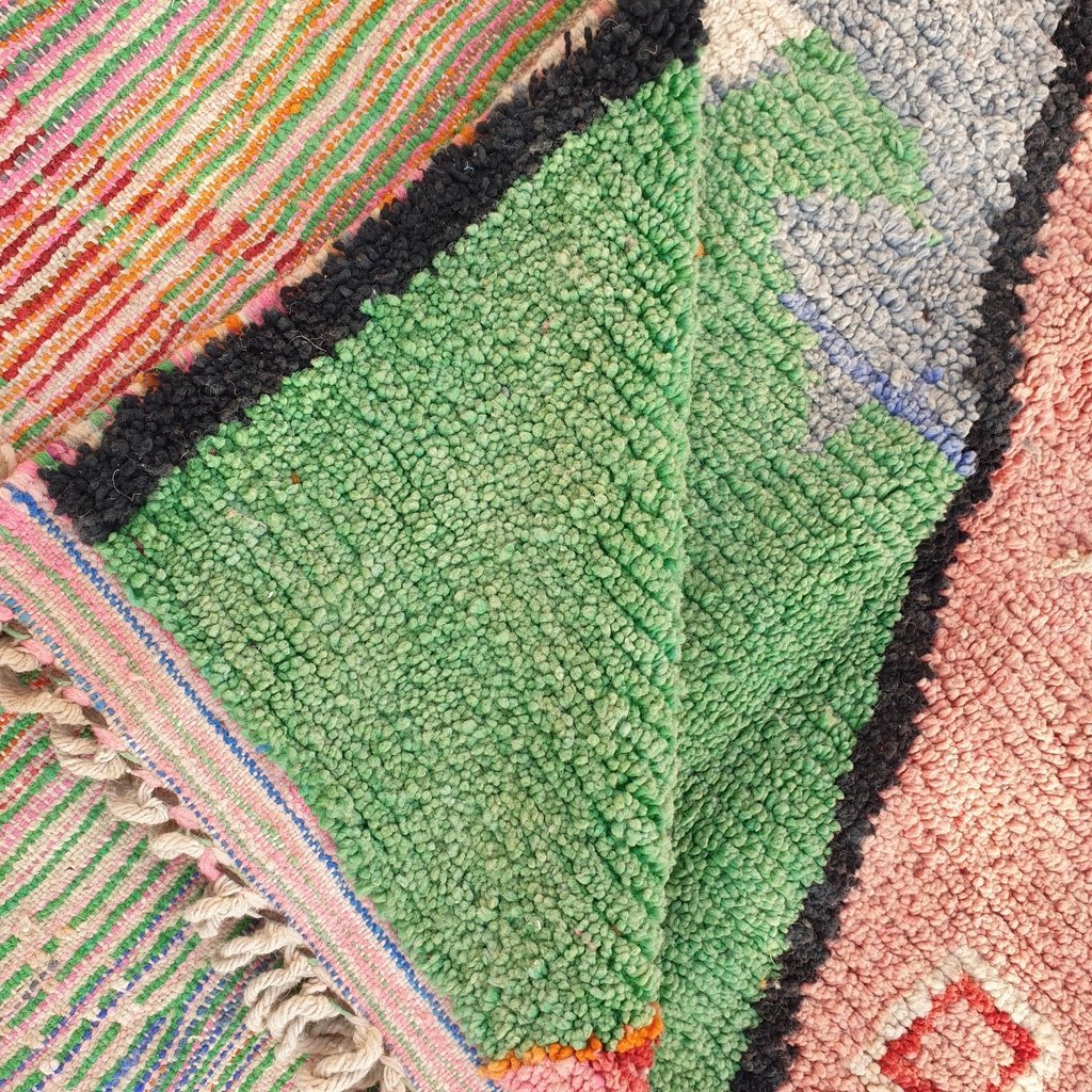 MAROC | 9'7x6'6 Ft | 3x2 m | Moroccan Colorful Rug | 100% wool handmade - OunizZ