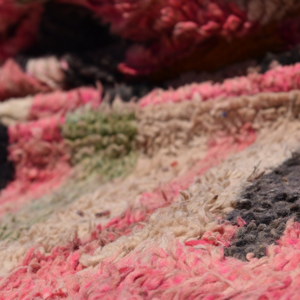 MASINISSA | 9x6 Ft | 3x2 m | Moroccan Colorful Rug | 100% wool handmade - OunizZ