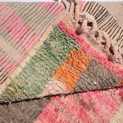 MASINISSA | 9x6 Ft | 3x2 m | Moroccan Colorful Rug | 100% wool handmade - OunizZ
