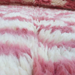 MIDA | 7'8x5'2 Ft | 2,40x1,60 m | Moroccan Beni Ourain Rug | 100% wool handmade - OunizZ