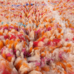 MINWI | 8'1x5'2 Ft | 2,47x1,57 m | Moroccan Beni Ourain Rug | 100% wool handmade - OunizZ