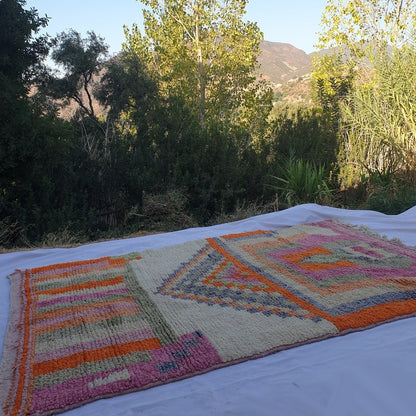 MIRADA | 9'5x6'3 Ft | 3x2 m | Moroccan Colorful Rug | 100% wool handmade - OunizZ