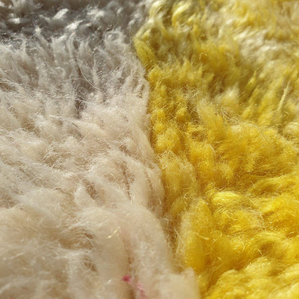 Moroccan Beni Ouarain Rug | SIBADA | 10 x 6'7 Ft | 3x2 m | 100% wool handmade - OunizZ