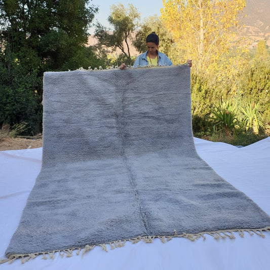 MOROCCAN BOUJAAD RUG | Moroccan Berber Rug | Colorful Rug Moroccan Carpet | Authentic Handmade Berber Bedroom Rug | 10x6'8 Ft | 305x208 cm - OunizZ