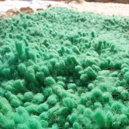 MOROCCAN BOUJAAD RUG | Moroccan Berber Rug | Colorful Rug Moroccan Carpet | Authentic Handmade Berber Bedroom Rugs | 10'5x7'1 Ft | 3,19x2,17 m - OunizZ