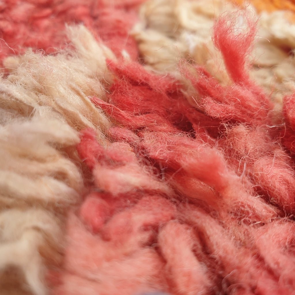 MOROCCAN BOUJAAD RUG | Moroccan Berber Rug | Colorful Rug Moroccan Carpet | Authentic Handmade Berber Bedroom Rugs | 9'1x5'3 Ft | 2,77x1,61 m - OunizZ