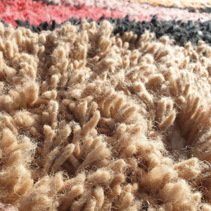 MOROCCAN BOUJAAD RUG | Moroccan Berber Rug | Colorful Rug Moroccan Carpet | Authentic Handmade Berber Bedroom Rugs | 9'6x6'2 Ft | 293x188 cm - OunizZ