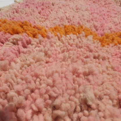 MOROCCAN BOUJAAD RUG | Moroccan Berber Rug | Colorful Rug Moroccan Carpet | Authentic Handmade Berber Bedroom Rugs | 9'7x6'7 Ft | 2,95x2,05 m - OunizZ