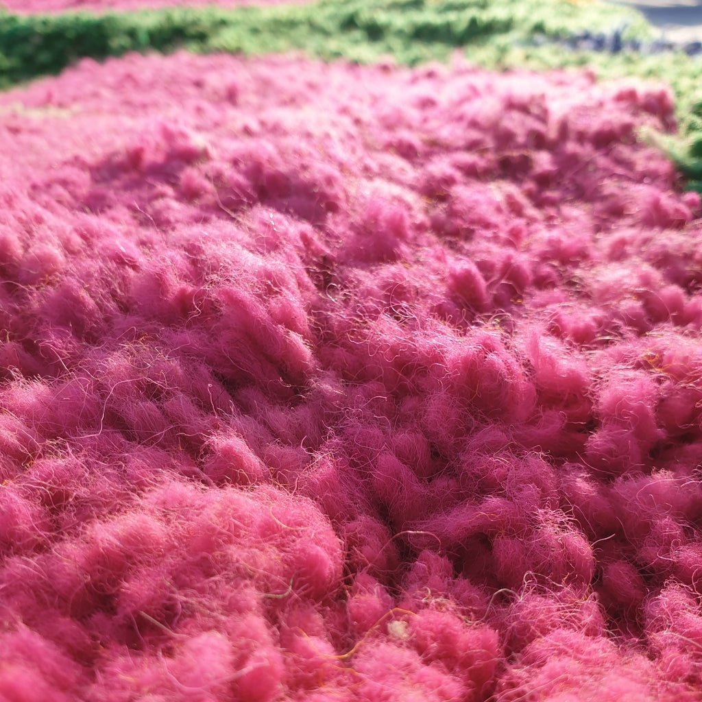 MOROCCAN BOUJAAD RUG | Moroccan Berber Rug | Orange & Pink Rug Moroccan Carpet | Authentic Handmade Berber Bedroom Rugs | 10x6'9 Ft | 3,06x2,09 m - OunizZ