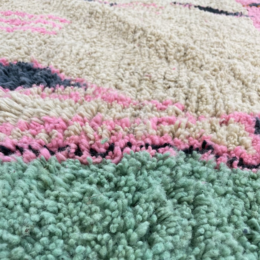 Moroccan rug authentic Boujaad | 13'3x10 ft | 4x3 m | Moroccan Berber rug | FILYA | Colorful handmade - OunizZ