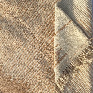 Moroccan Rug Beni Ourain | 8'8x5'5 Ft | 2,67x1,66 m | BAGY | 100% wool handmade - OunizZ