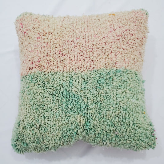 Moroccan Rug Cushion Covers - Moroccan Rug Pillow - Handmade Moroccan rug Pillow Cover - Wool cushion covers - Moroccan handmade pillow cover - OunizZ