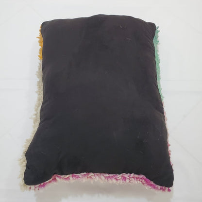 Moroccan Rug Cushion Covers - Moroccan Rug Pillow - Handmade Moroccan rug Pillow Cover - Wool cushion covers - Moroccan handmade pillow cover - OunizZ