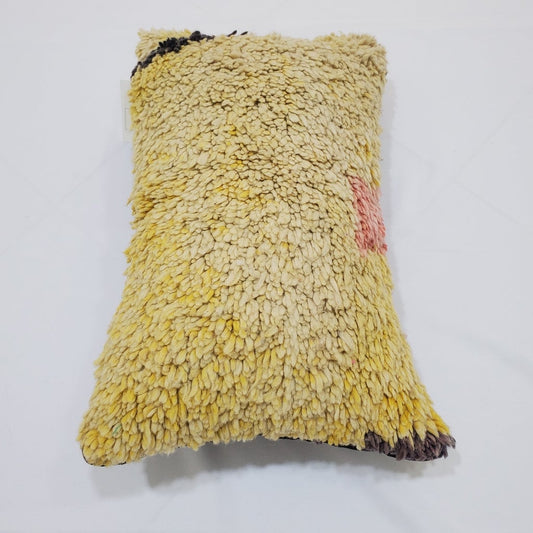 Moroccan Rug Cushion Covers - Moroccan Rug Pillow - Handmade Moroccan rug Pillow Cover - Wool cushion covers - Moroccan handmade pillow cover - OunizZ