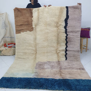 MRAYA (Super Soft Super Thick) | 9'6x7'2 Ft | 2,93x2,19 m | Moroccan Beni Mrirt Rug | 100% wool handmade - OunizZ