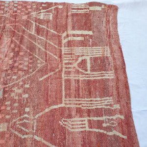 Naamra | MOROCCAN RUG BOUJAD | Moroccan Berber Rug | Colorful Rug Moroccan Carpet | Authentic Handmade Berber Living room Rugs | 12'96x9'64 Ft | 395x294 cm - OunizZ