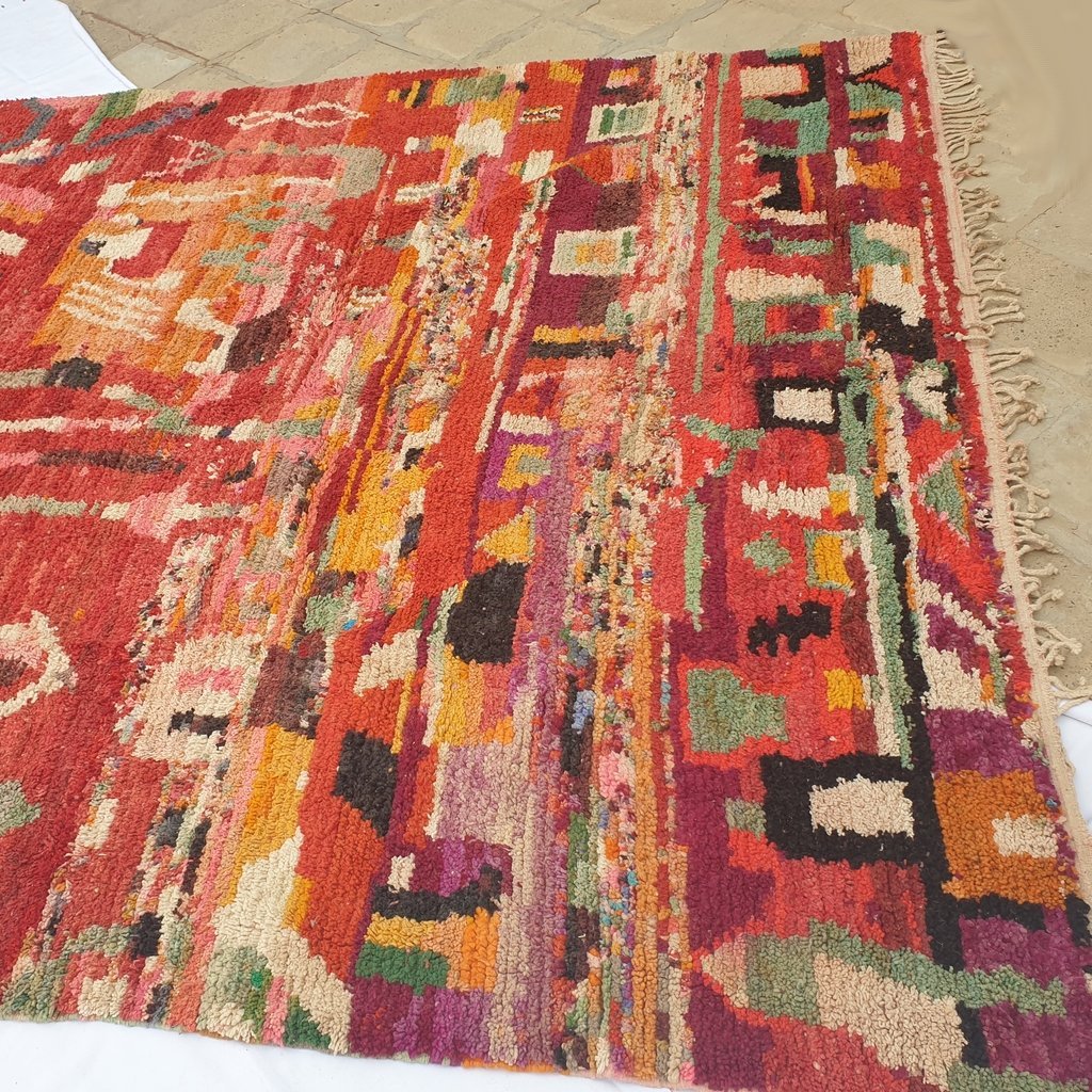 NAR | Boujaad Rug 15'8x10 Ft | 5x3 M | 100% wool handmade in Morocco - OunizZ