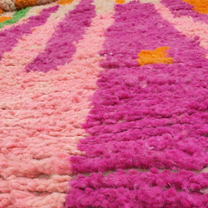 NETMEZRA | 10x6'5 Ft | 3x2 m | Moroccan Colorful Rug | 100% wool handmade - OunizZ