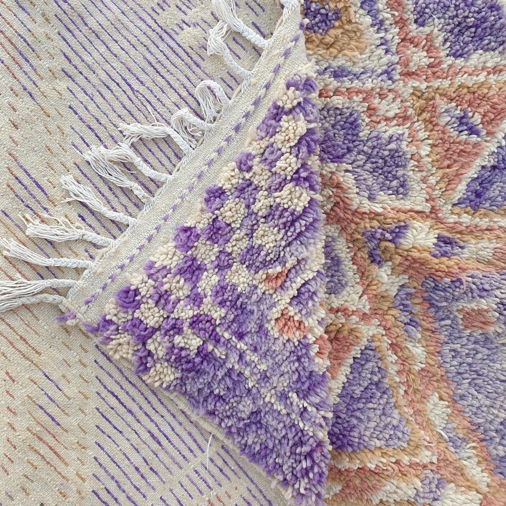 NISSA | 9'8x6'7 Ft | 3x2 m | Moroccan Colorful Rug | 100% wool handmade - OunizZ