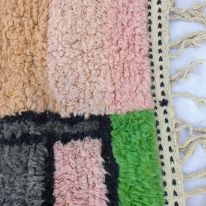 NUDLA | Beni Ourain Rug 11'5x7'6 Ft | 3,52x2,33 M | 100% wool handmade in Morocco - OunizZ