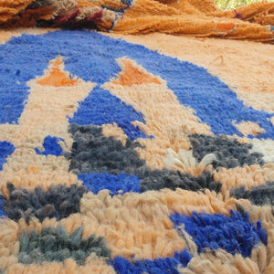 ORANJA | 9'4x6'6 Ft | 287x200 cm | Moroccan Colorful Rug | 100% wool handmade - OunizZ