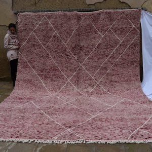 ORLLY | Boujaad Rug 12'7x10 Ft 4x3 M | 100% wool handmade in Morocco - OunizZ