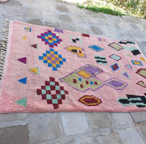 OURIKA | Boujaad Rug | 100% wool handmade in Morocco - OunizZ