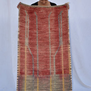 RADIYA Runner | 10x2'5 Ft | 3x0,7 m | Moroccan Colorful Rug | 100% wool handmade - OunizZ
