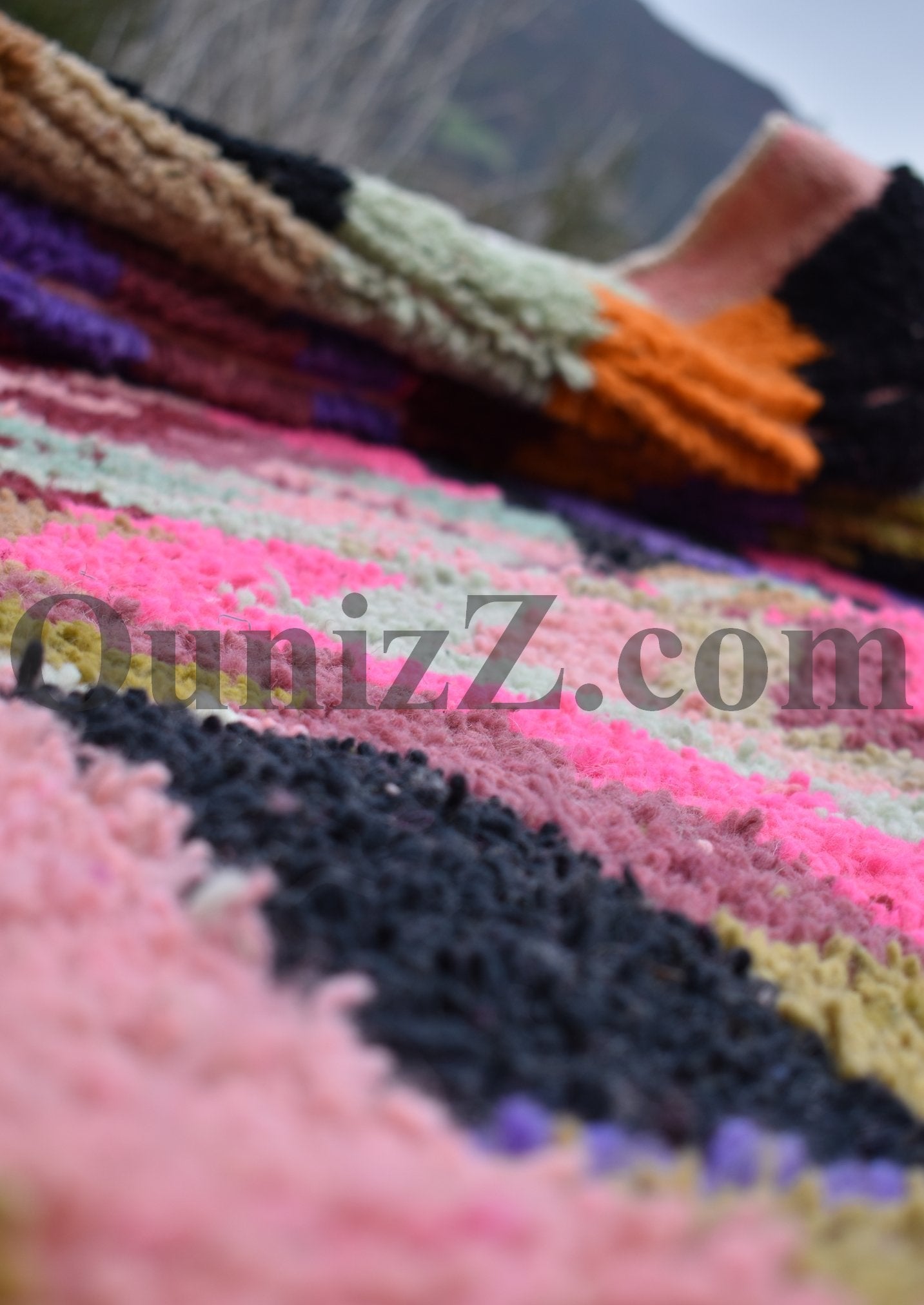 RAÎCE | Boujaad Rug | 100% wool handmade in Morocco - OunizZ