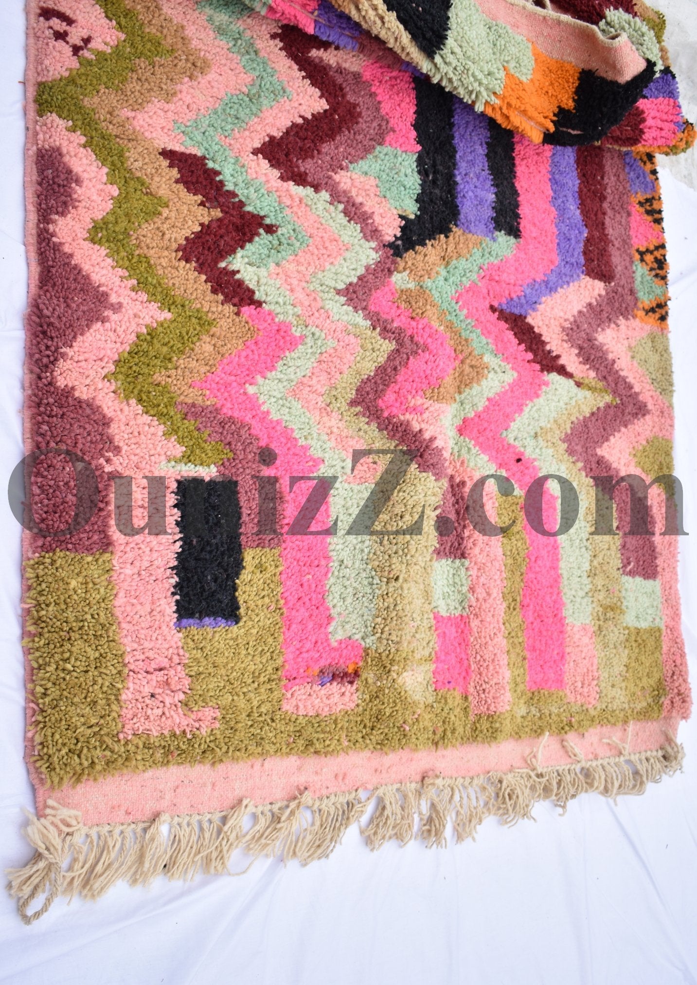 RAÎCE | Boujaad Rug | 100% wool handmade in Morocco - OunizZ