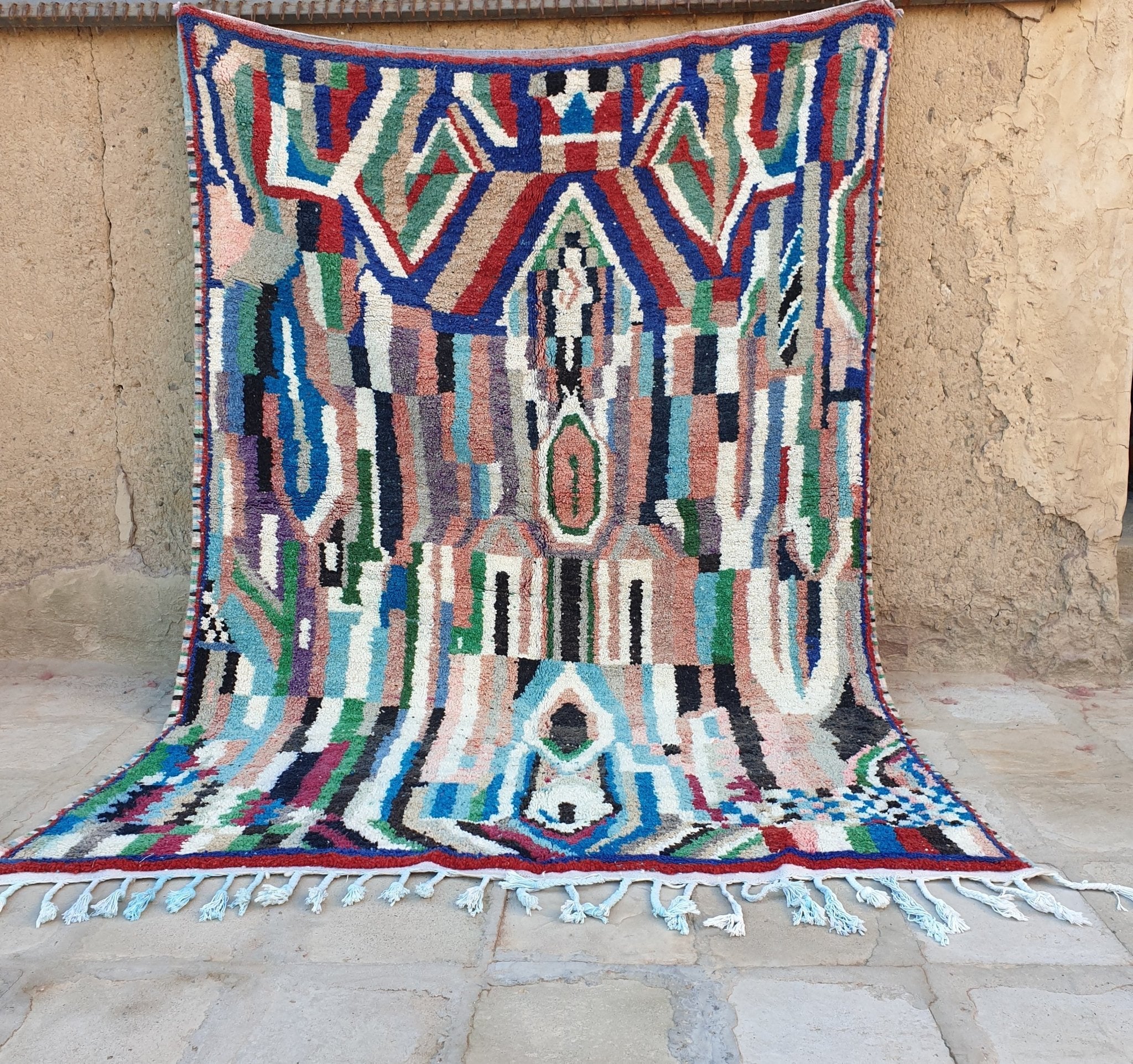 RAISAA | Boujaad Rug | 100% wool handmade in Morocco - OunizZ
