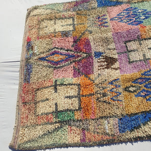 Rakiaa - MOROCCAN BOUJAAD RUG | Berber Colorful Area Rug for living room Handmade Authentic Wool | 9'7x6'4 Ft | 295x195 cm - OunizZ