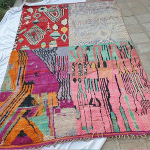 RBIAA | Boujaad Rug 13'6x9'4 Ft | 4x3 M | 100% wool handmade in Morocco - OunizZ
