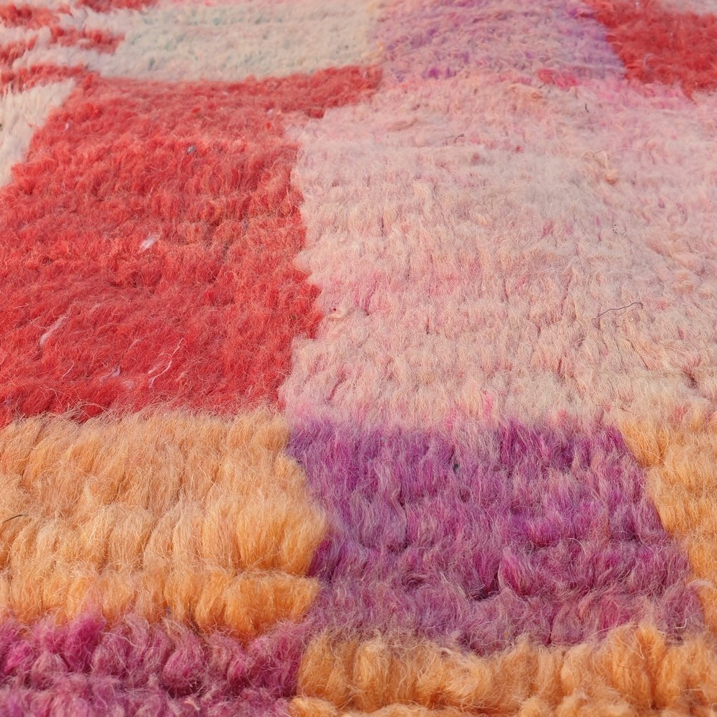 RWIZ | 8x5'7 Ft | 2,5x1,7 m | Moroccan Colorful Rug | 100% wool handmade - OunizZ