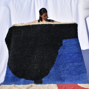SAADIA | 10x6 Ft | 3x2 m | Moroccan Colorful Rug | 100% wool handmade - OunizZ