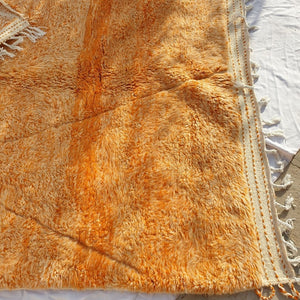 SAFRAN | 9'7x7 Ft | 3x2 m | Moroccan Beni Ourain Rug | 100% wool handmade - OunizZ