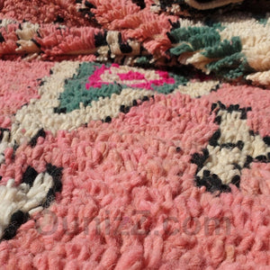 SAGUIA | 10'4x6'5 Ft | 317x198 cm | Moroccan Vintage style Rug | 100% wool handmade - OunizZ