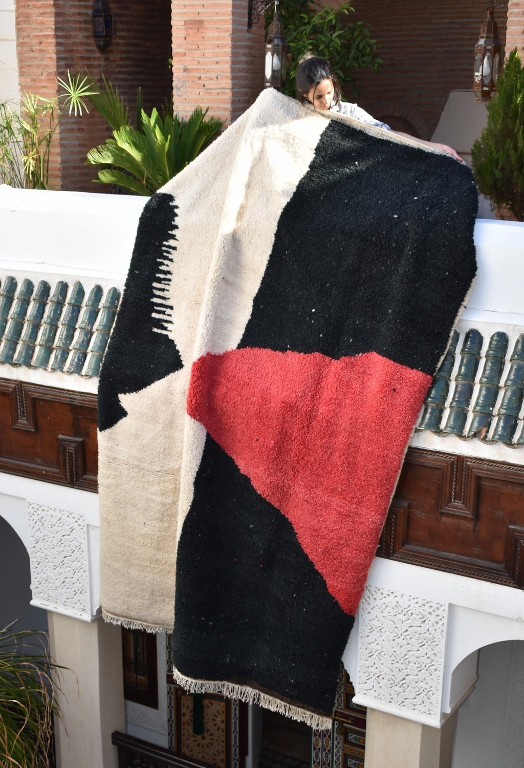 SAIDA | Boujaad Rug | 100% wool handmade in Morocco - OunizZ