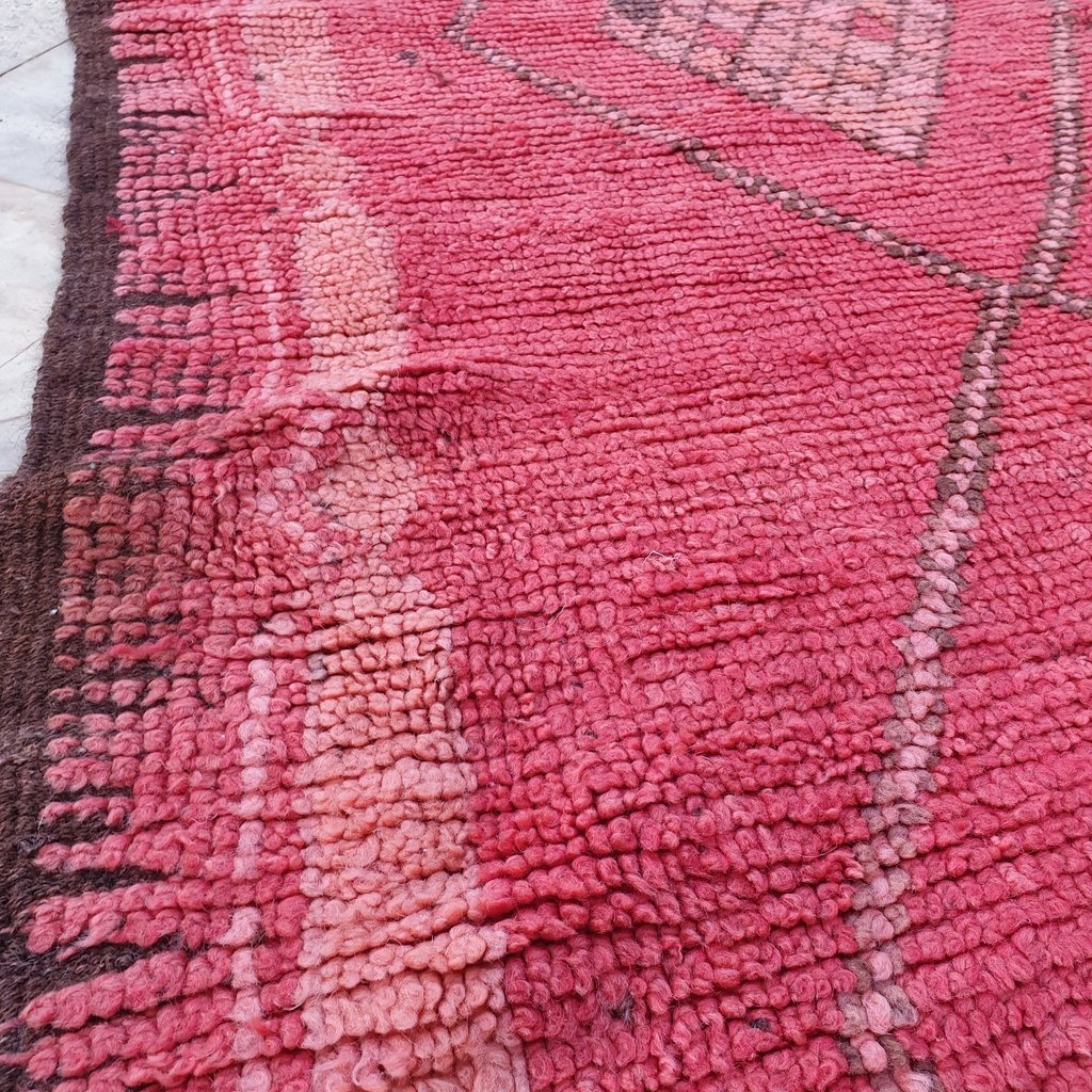 SALYN | 9'8x5'7 Ft | 3x1,73 m | Moroccan VINTAGE Colorful Rug | 100% wool handmade - OunizZ