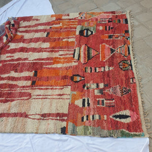 SAMAA | Boujaad Rug 12'7x9'6 Ft | 4x3 m | 100% wool handmade in Morocco - OunizZ